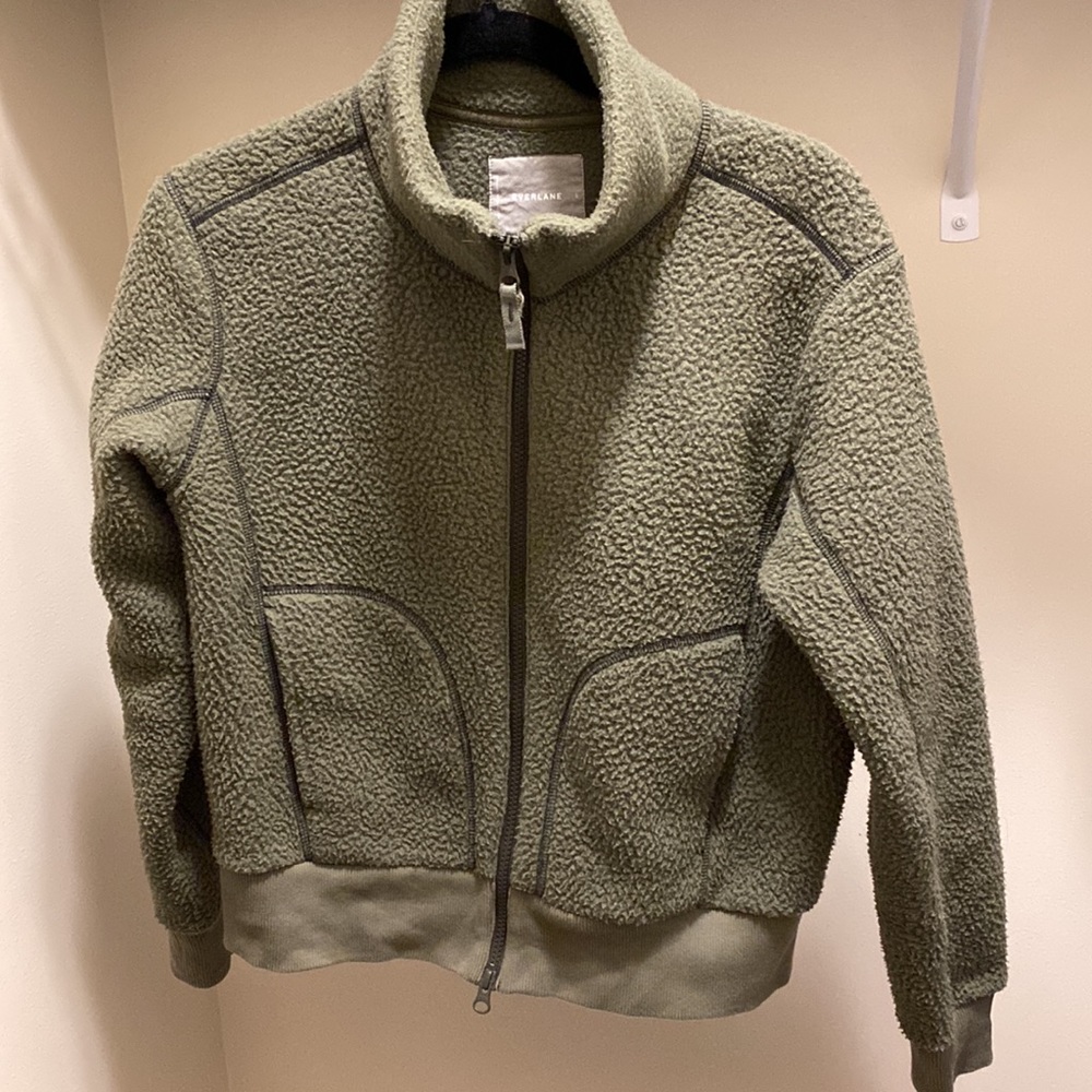 Everlane Teddy ReNew Bomber Jacket